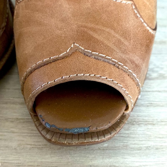 Women’s BCBGeneration Wartol Open-Toed Heel Bootie - Picture 5 of 7